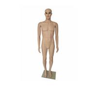 Relaxdays Maniquí hombre beige