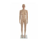 Relaxdays Maniquí mujer beige