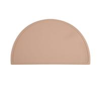 Relaxdays Mantel individual para bebé medialuna fucsia