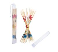 Relaxdays Pack de 2 mikados gigantes de 50 cm azul,marrón claro,rojo