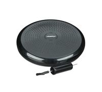Relaxdays Pack de 3 cojines equilibrio negros negro