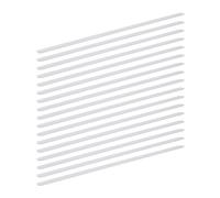 Relaxdays Pack de 34 pegatinas antideslizantes transparente