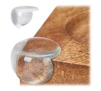 Relaxdays Pack de 48 protectores para bordes transparente