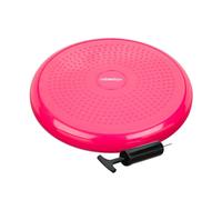 Relaxdays Pack de 9 cojines equilibrio rosa fucsia