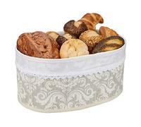 Panera Cesta desayuno Cesto panecillos Panera tela bambú Cesta pan Cesto bollos