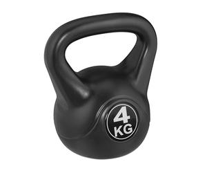 Relaxdays Pesa Rusa 10 kg, Mancuerna Relleno de Arena, Entrenamiento en Casa, Hombres y Mujeres, Ejercicio Fuerza, Negro