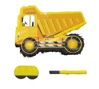 Relaxdays Piñata de Obra con Palo y máscara para Fiestas Infantiles, cumpleaños, Volumen, 30x40x8 cm