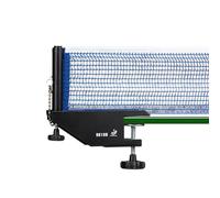 Relaxdays - Ping Pong/Tenis de Mesa Profesional, 19.2 x 23.5 cm, 2 Postes para la Red y la Red, Color Azul