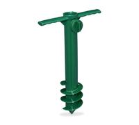 Relaxdays Piqueta verde para la sombrilla verde