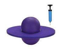 Relaxdays Pogo Ball para niños hasta 100 kg púrpura