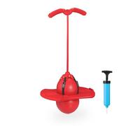 Relaxdays Pogo Ball, Saltador Infantil hasta 100 kg, Exterior, 74x39x29 cm, Color a Elegir
