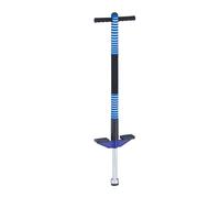 Relaxdays Pogo - Bastón de Saltar para niños, hasta 35 kg, Acolchada, Antideslizante, Acero Inoxidable, Color Azul