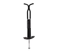 Relaxdays Pogo saltarín infantil para hasta 60 kg negro,plata