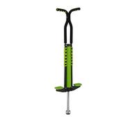 Relaxdays Stick für Kinder bis 60 kg Pogo-Bastón de Saltar para niños, Acolchada, Antideslizante, Acero Inoxidable, Color Verde, 10% plástico 70% 20% Espuma