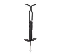 Relaxdays Pogo Stick para niños y adultos negro,plata