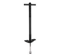 Relaxdays Pogo Stick para niños y adultos negro,plata
