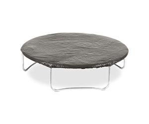 Relaxdays Protector Cama Elástica, Funda contra Intemperie Trampolín Jardín, 427 cm Ø, Protección Lluvia y Polvo, Negro