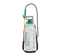 Relaxdays Pulverizador a presión 8 litros blanco,amarillo,verde