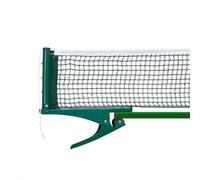 Relaxdays Red de Ping Pong, Malla Tenis de Mesa, Abrazaderas de Metal, Exterior, Repelente al Agua, 15x174x2,5 cm, Verde