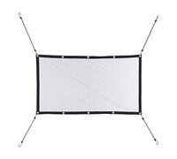 Relaxdays Red Perros para Coche, Malla Separadora Mascotas, Separación Maletero Universal, Gomas Tensoras, PP, Negro