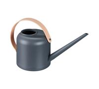Relaxdays Regadera para plantas de interior 1,7 L marrón claro,gris
