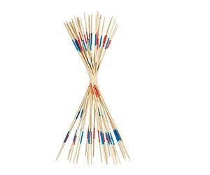 Relaxdays Relaxdays Mikado Gigante 31 Palillos, Madera, Marrón Natural, 90 Cm Juego Mikado, Unisex niños, Marrón Natural, XXL