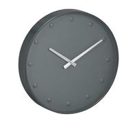 Relaxdays Reloj de pared gris plata,gris