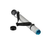 Relaxdays Rollo de póster transparente negro,transparente