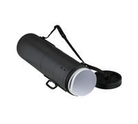 Relaxdays Rollo Extensible para póster, 93-150 cm, Ø 26,5 cm, Transporte de pósteres y Dibujos, Negro