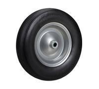 Relaxdays Rueda carretilla 4.80 4.00-8 negro,gris