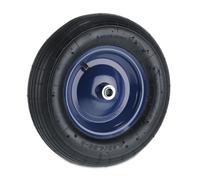Relaxdays Rueda carretilla neumática 4.80 4.00-8 azul oscuro,negro
