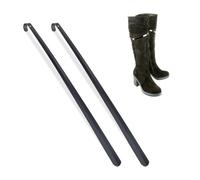 Relaxdays Set 2 calzadores negros de 70 cm negro