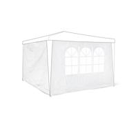Relaxdays Set 2 laterales carpas blanco