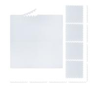 Relaxdays Suelo, 60x60cm, 8 Esterilla Fitness con Borde, Goma EVA, 3m², Gimnasio, Alfombra Puzle, Protector, Blanco, Unisex-Youth, Set de 8