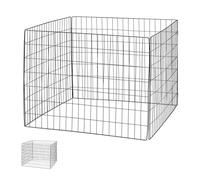 Relaxdays Set de 2 compostadores metálicos negro