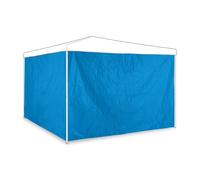 Relaxdays Set de 2 laterales de carpa celestes azul