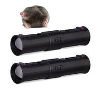 Relaxdays Trampa para Topos, Set de 2, Antrapatopos, 2 Aberturas de Control, Ajustable, No Daña a los Animales, Negro