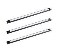 Relaxdays Set de 3 imanes para herramientas blanco,negro