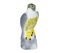 Relaxdays Set de 8 Figuras espantapájaros blanco,amarillo,gris