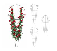 Relaxdays Set Enrejado Vintage negro