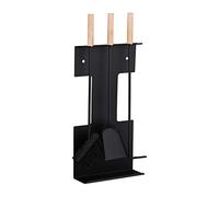 Kit limpieza chimenea ignífugo elegante set de herramientas para chimenea