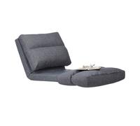 Relaxdays Silla suelo plegable antracita