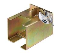 Relaxdays Sistema antirrobo para remolques, Candado de Seguridad para enganches, Metal