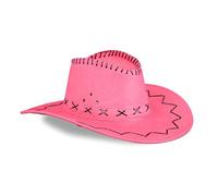 Relaxdays Sombrero Vaquero, color rosa, 16 X 35,5 X 39 Cm (10024992_52) , color/modelo surtido