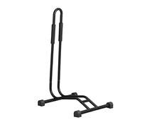 Relaxdays Soporte de Bicicletas para Interior, Neumáticos hasta 2,5", Exhibidor Bicis, Rueda Delantera y Trasera, Negro, Gomaespuma