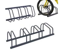 Relaxdays Soporte de bicicletas para suelo y pared antracita