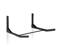 Relaxdays Soporte de pared para bicicletas, Plegable, 30 kg, 19,5 x 44 x 47 cm, Negro