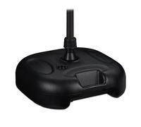 Relaxdays Soporte para sombrilla de plástico negro negro