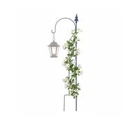 Relaxdays Soporte para trepadoras con gancho negro