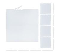 Relaxdays Suelo, 60x60cm, 8 Esterilla Fitness con Borde, Goma EVA, 3m², Gimnasio, Alfombra Puzle, Protector, Blanco, Unisex-Youth, Set de 8